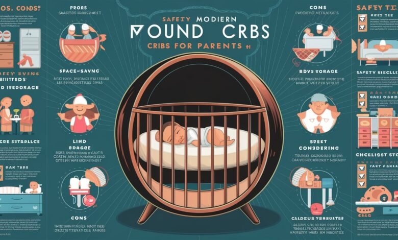 Round Cribs: Exploring the Pros Cons and Safety Considerations for Modern Parents